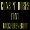 Guns N' Roses Font